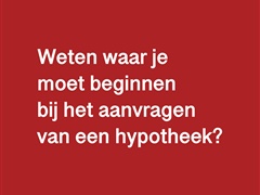 Hypotheek aanvragen2