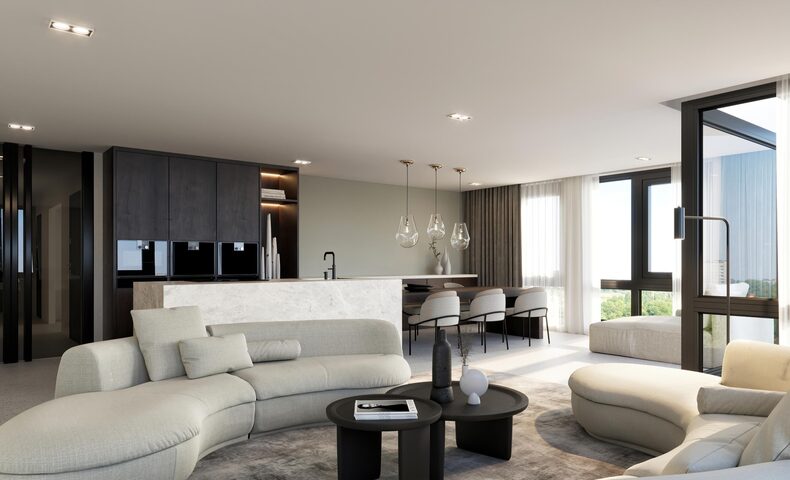 Kloos - Interieur beeld - Rivier appartement 1